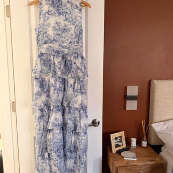 1. State Cascading Ruffle Dress Retail: $129 Notes: Bloomingdale’s brand! C - Picture 3 of 4